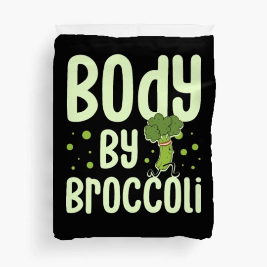 Body By Broccoli Vegetarian Veggies Vegan Duvet Covers