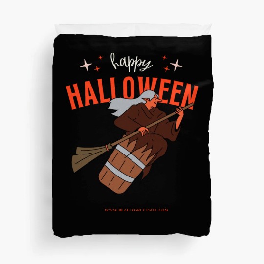 Halloween night story series Duvet Covers