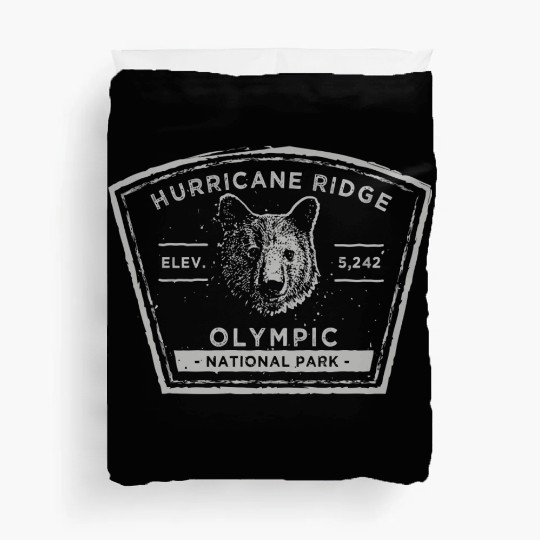 Hurricane Ridge Olympic National Park Duvet Covers