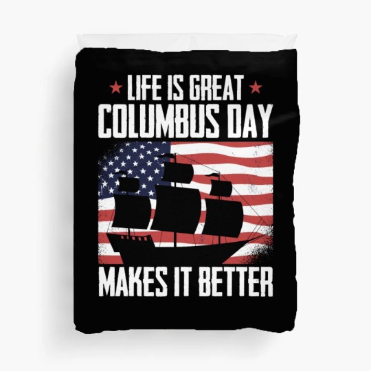 Columbus Day 1492 Duvet Covers