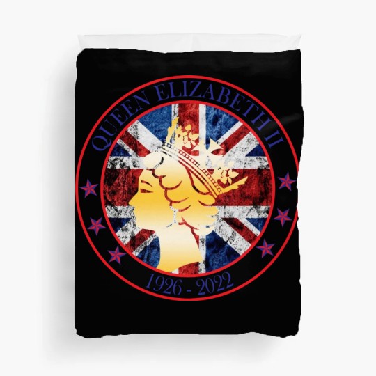 ''queen elizabeth Duvet Covers rest in peace elizabeth