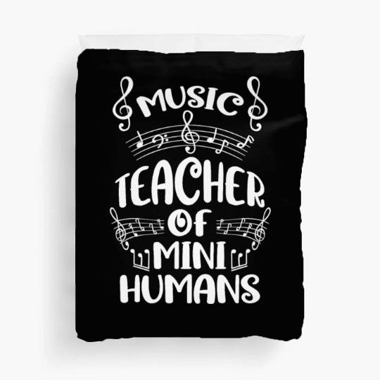 Music Teacher Clef Duvet Covers