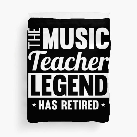 Music Teacher Duvet Covers
