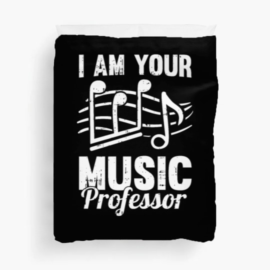 Music Teacher music nout Duvet Covers