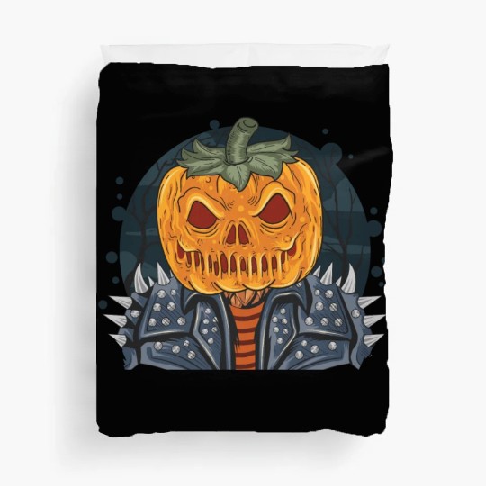 Spooky Jack-o'-lantern Duvet Covers