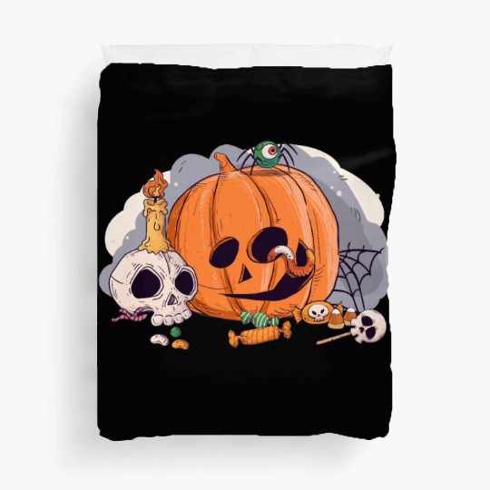 Pumpkin spooky Halloween*T Duvet Covers
