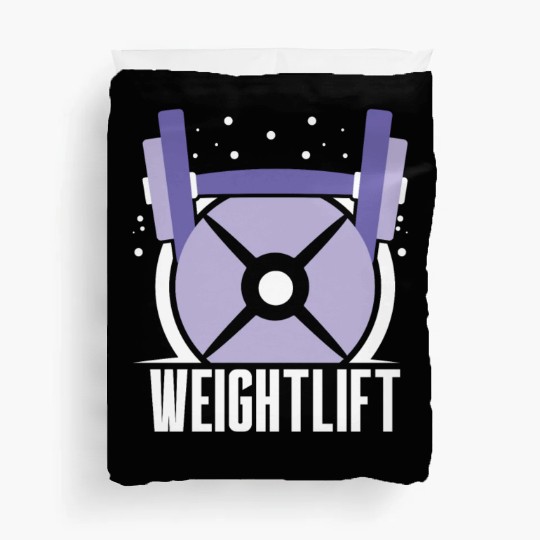 Weightlift Weightlifting Gym Workout Lifting Duvet Covers