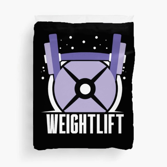 Weightlift Weightlifting Gym Workout Lifting Duvet Covers
