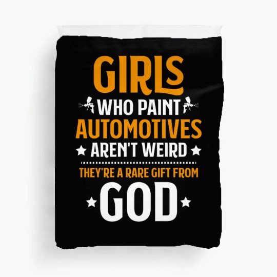Automotive Painter Car Painter Vehicle Painter Duvet Covers