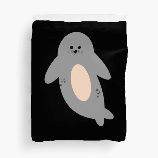 Cute seal Duvet Covers