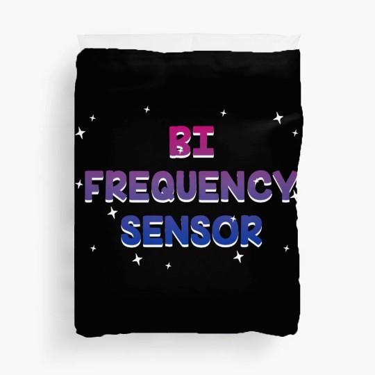 Bi Frequency Sensor Bisexual Pun Bi Pride Joke Duvet Covers