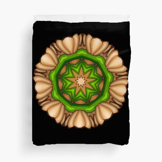 Brown Framed Design Duvet Covers