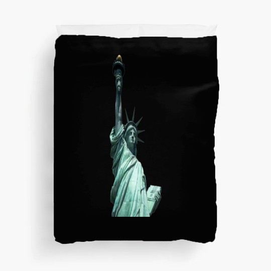 statue of liberty Duvet Covers