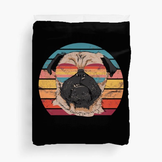 Pug Grandparents I Love My Grand Pug Duvet Covers