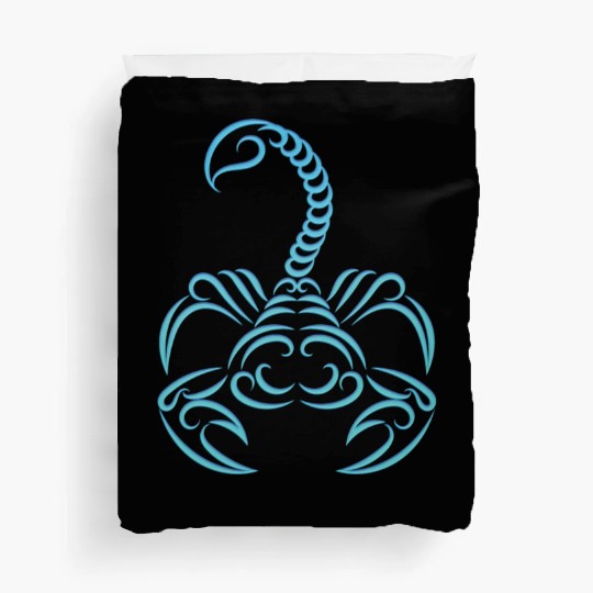 Scorpio Zodiac Water Sign Scorpion Logo Duvet Covers