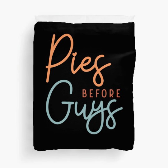 Thanksgiving Pies before Guys Duvet Covers