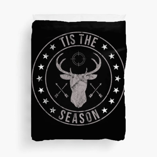 Tis The Season Dear Hunting Duvet Covers