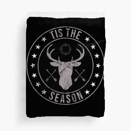 Tis The Season Dear Hunting Duvet Covers