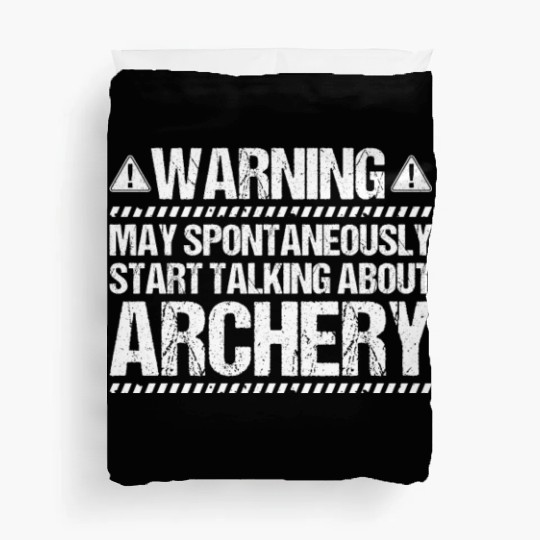 Archer Archery Bow Hunting Bowman Arrow Bow Hunter Duvet Covers