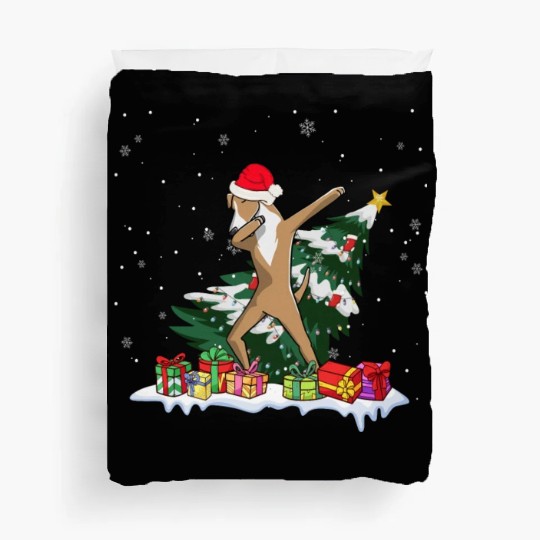 Great Dane Christmas Dabbing Santa Xmas Pajama Duvet Covers