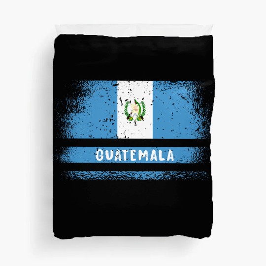 Guatemala flag Duvet Covers