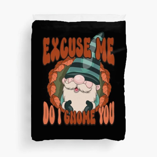 Garden Gnomes Gnome Lover Funny Gnome Gardening Duvet Covers