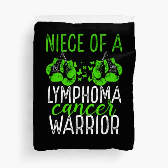 Niece Lymphoma Cancer Awareness Aunt Uncle Duvet Covers