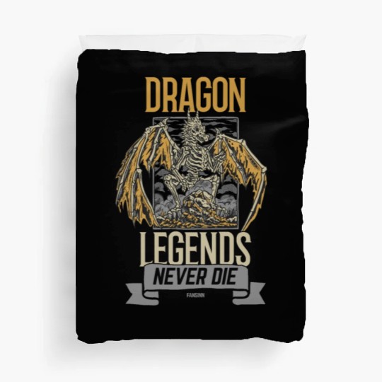 Dragon Legends Never Die Duvet Covers