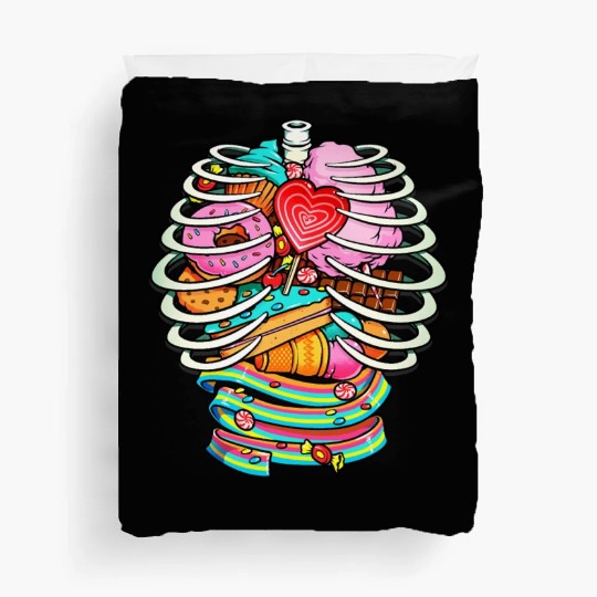 Unicorn Anatomy Sweet Inside Duvet Covers