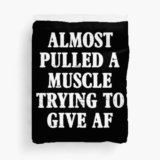 Womens Workout Saying Gym Duvet Covers