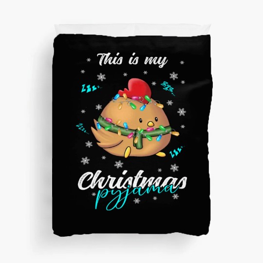Winter Christmas Pyjama Chick Duvet Covers