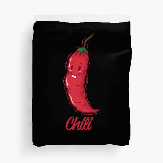 Chili Spice Flavor Food Cooking Duvet Covers