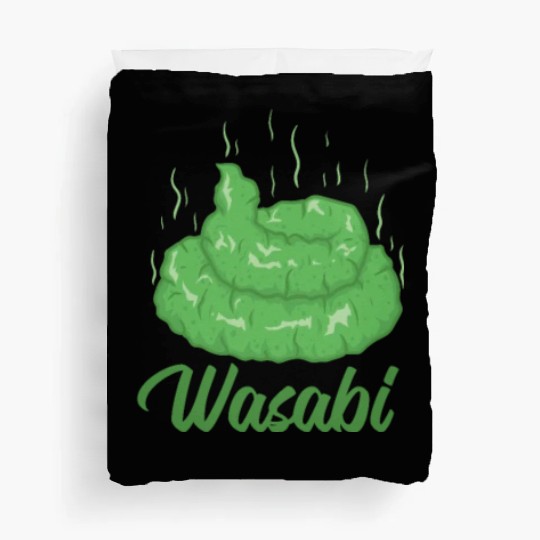 Wasabi Spice Flavor Food Cooking Duvet Covers