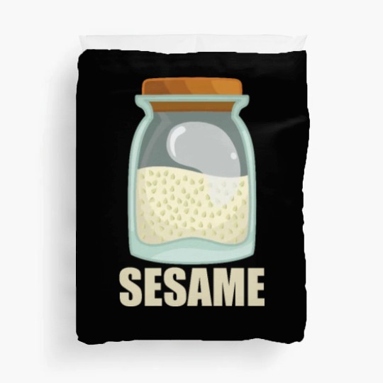 Sesame Spice Flavor Food Cooking Duvet Covers