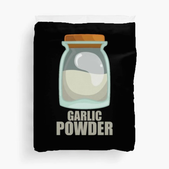 Garlic Powder Spice Flavor Food Cooking Duvet Covers
