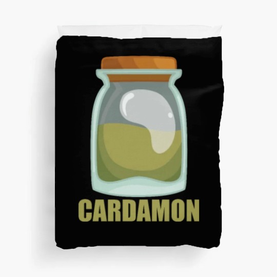 Cardamon Spice Flavor Food Cooking Duvet Covers