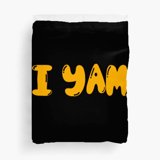 I yam my sweet potato matching couple thanksgiving Duvet Covers