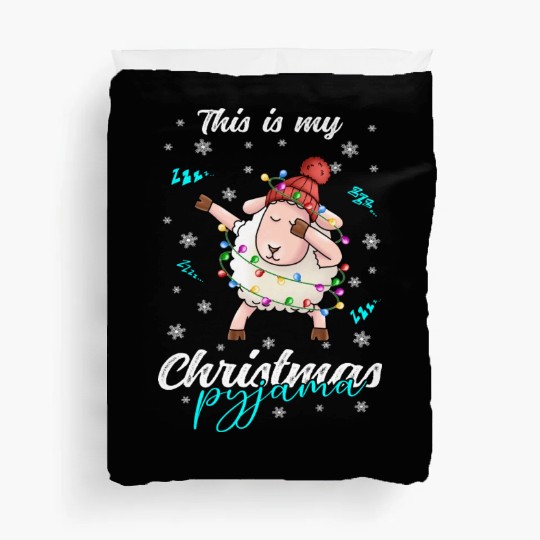 Winter Christmas Pyjama Sheep Duvet Covers