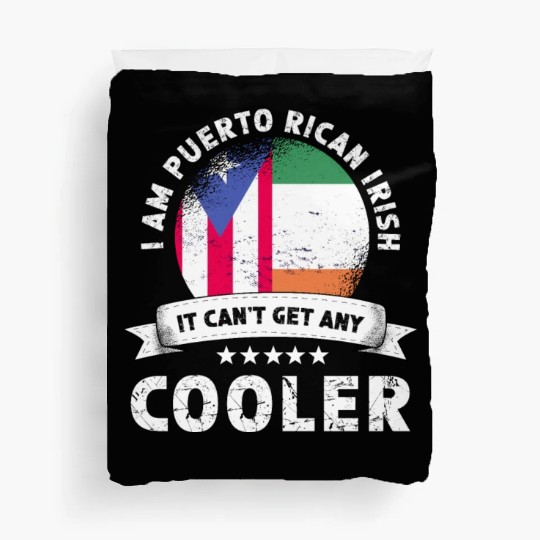 Puerto Rico Flag Ireland Grown Patriot Country Duvet Covers