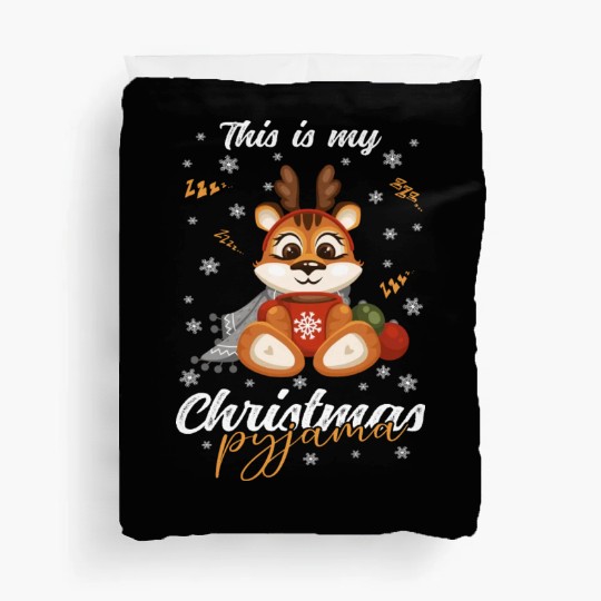 Winter Christmas Pyjama Tiger Duvet Covers