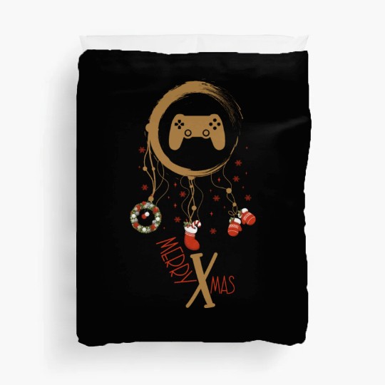 Winter dreamcatcher Christmas Gaming Duvet Covers