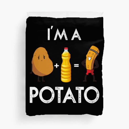 I am a Potato Fries Cute Costume Potatoes Lovers Duvet Covers