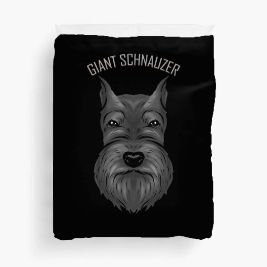 Dog Lover - I Love My Giant Schnauzer Duvet Covers