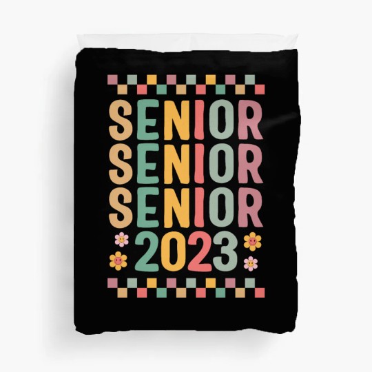 Graduation Duvet Covers, Senior Class Of 2023 Floral