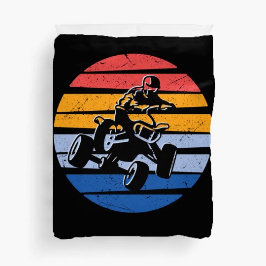 ATV Biker Graphic Offroad 4 wheeler Quad Duvet Covers