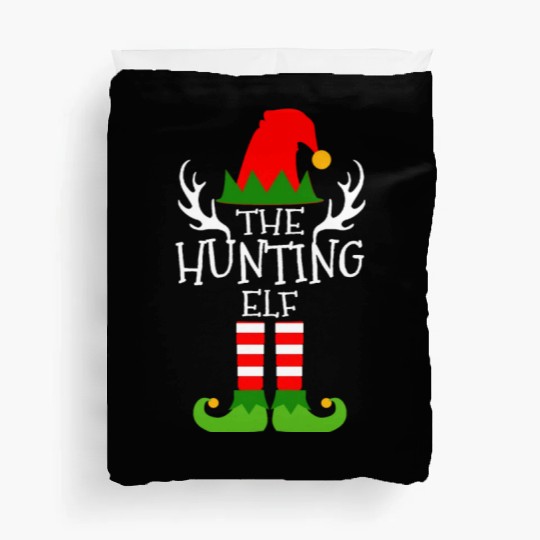The Hunting Elf Group Matching Family Xmas Hunter Duvet Covers