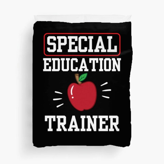 Special Education Trainer Sped Teacher Awareness Duvet Covers