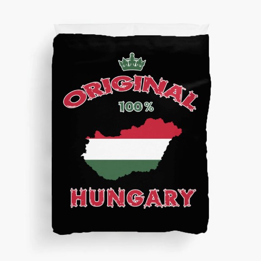Hungary original 100% flag design Duvet Covers