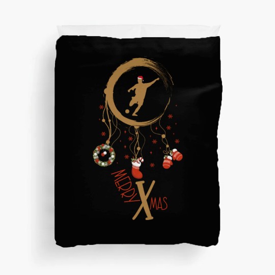 Winter dreamcatcher Christmas Football Duvet Covers