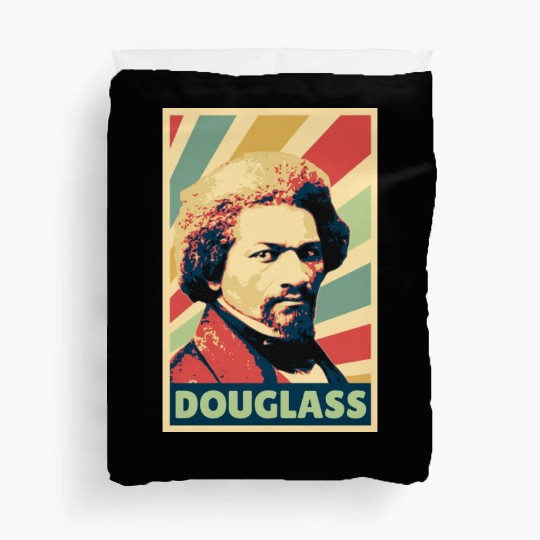 Frederick Douglass Vintage Colors Duvet Covers